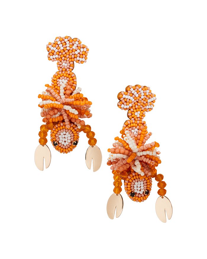 Baublebar lobster shop earrings