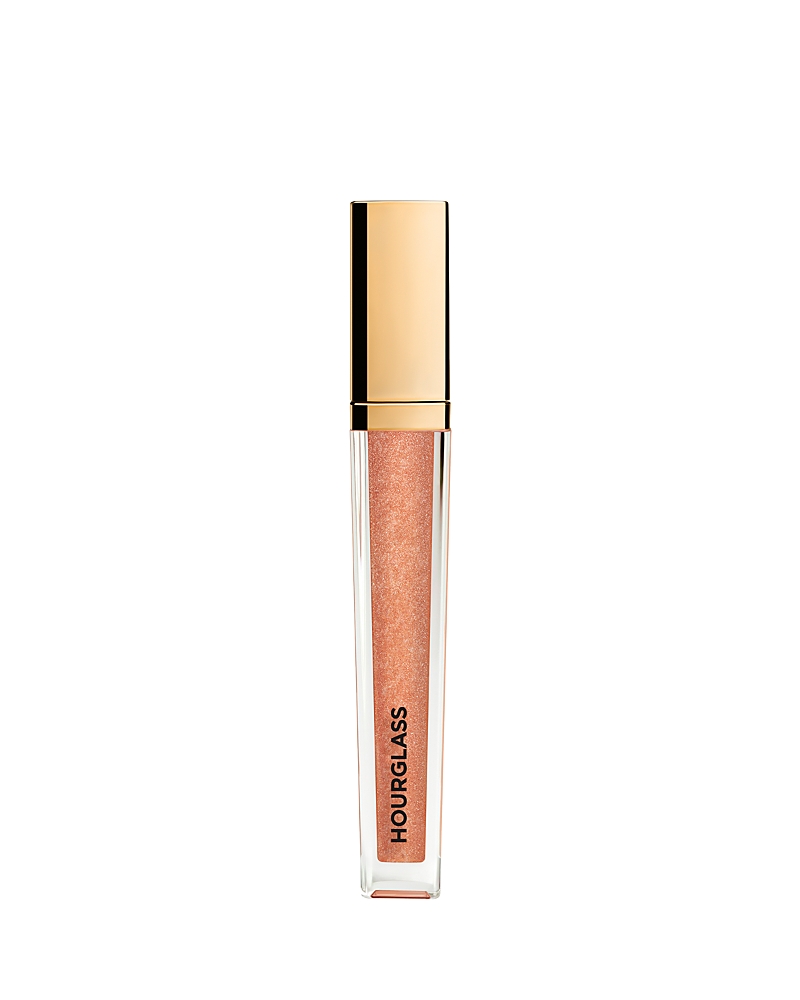 Hourglass Unreal High Shine Volumizing Lip Gloss In Ignite - Peach With Gold Shimmer