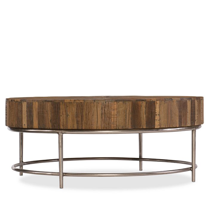 Hooker Furniture Lusine Cocktail Table In Medium Wood