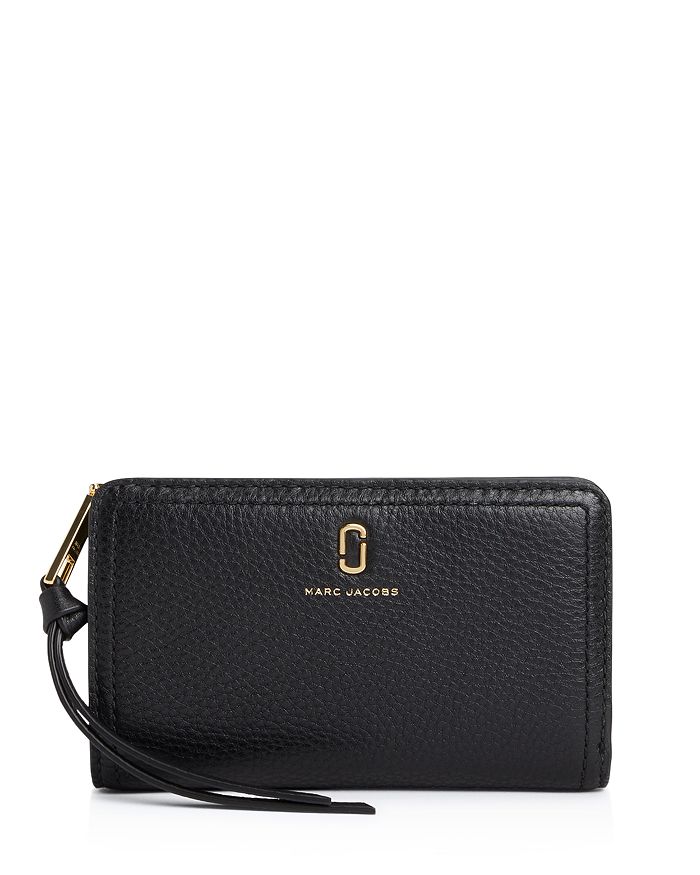 MARC JACOBS MEDIUM LEATHER COMPACT WALLET,M0015120