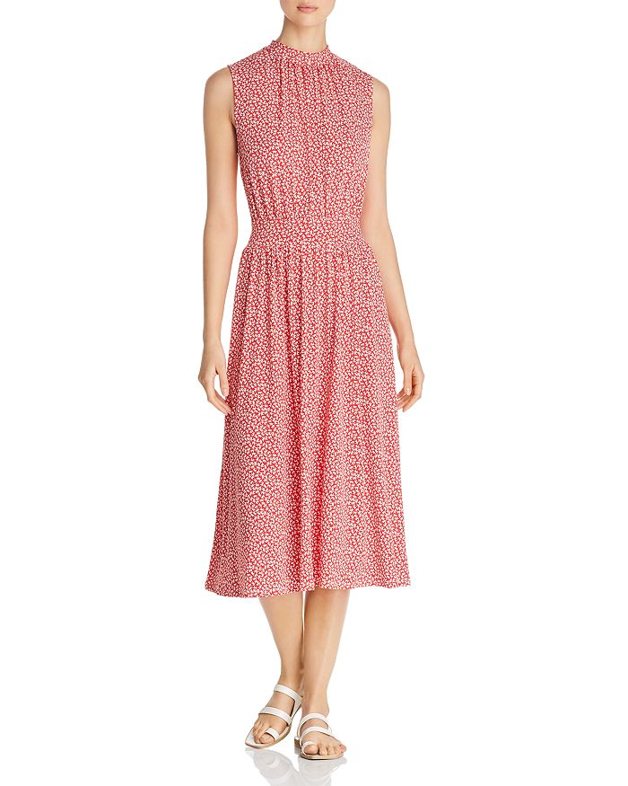 Leota mindy hotsell shirred midi dress