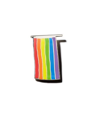 MoMA Rainbow Flag by Gilbert Baker Pin | Bloomingdale's