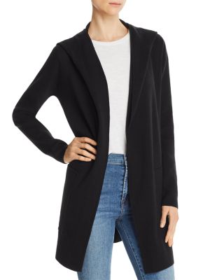 hooded duster cardigan