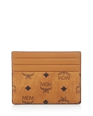 Mcm Visetos Money Clip Card Case