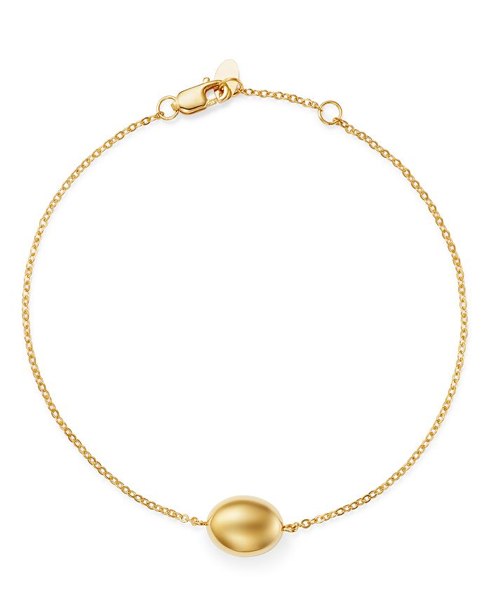 Bloomingdale's Bead Chain Bracelet in 14K Yellow Gold - 100% Exclusive ...