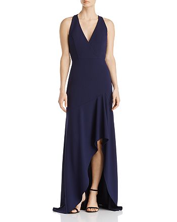 Avery G Scuba Crepe Gown | Bloomingdale's