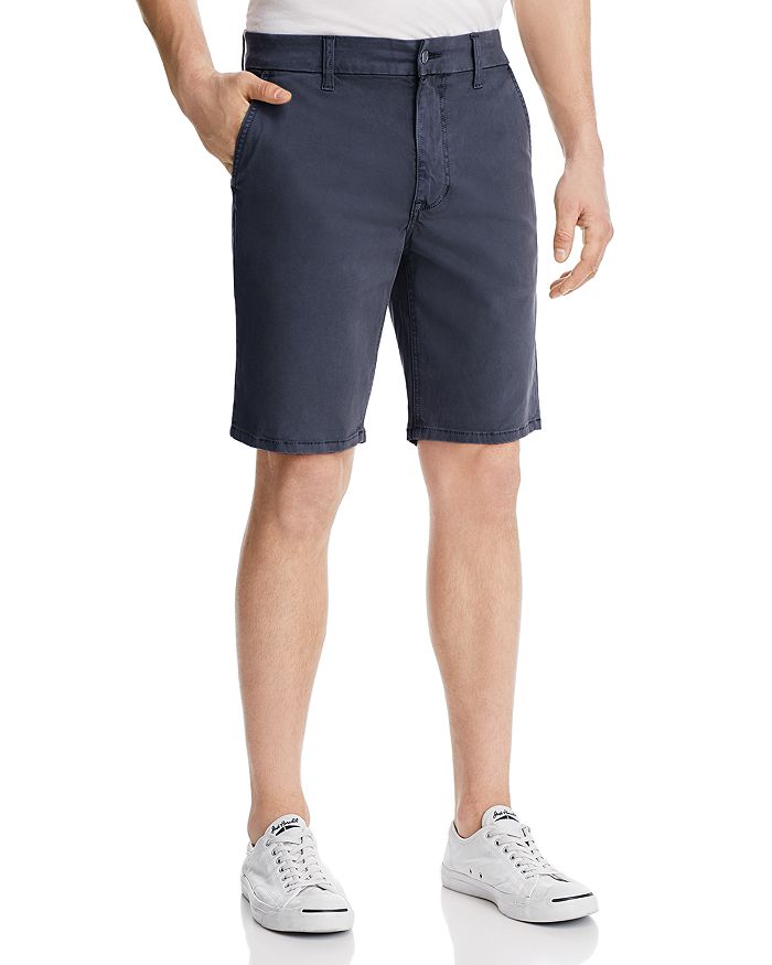 Joe's Twill Regular Fit Shorts In Anchor Navy