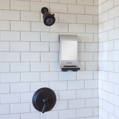 Zadro Fogless LED Lighted Bluetooth Enabled Water Mirror with Touch LED Lighted Panel