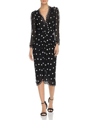 rebecca taylor dot embroidered dress