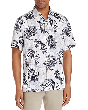 TOMMY BAHAMA ADRIATIC SHORT-SLEEVE FROND-PRINT CLASSIC FIT SHIRT,T322902