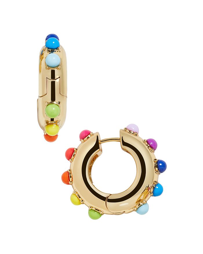 Baublebar Alaynah Huggie Hoop Earrings In Gold Rainbow ModeSens