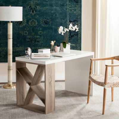 Couture Carlene Modern Scandinavian Side Storage Desk