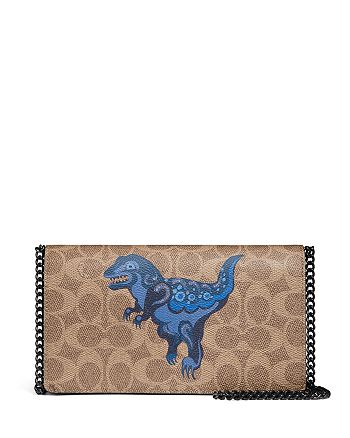 COACH Callie Signature Coated Canvas Rexy Crossbody | Bloomingdale's