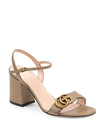 gucci marmont open toe sandals