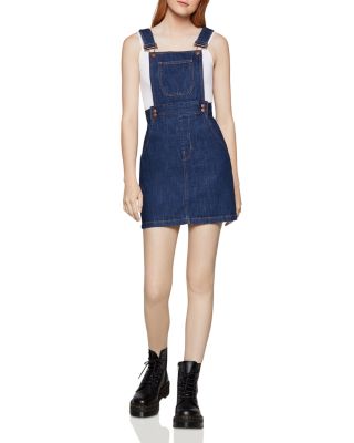 bcbgeneration denim dress BCBGeneration Denim Overall Dress