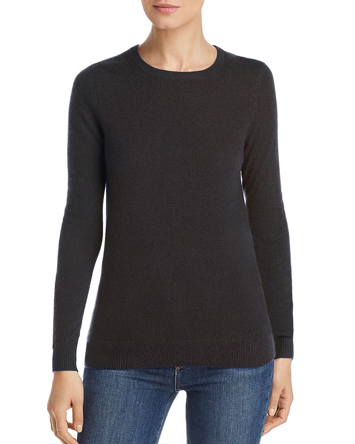 C By Bloomingdale's Crewneck Cashmere Sweater - 100% Exclusive In Elephant