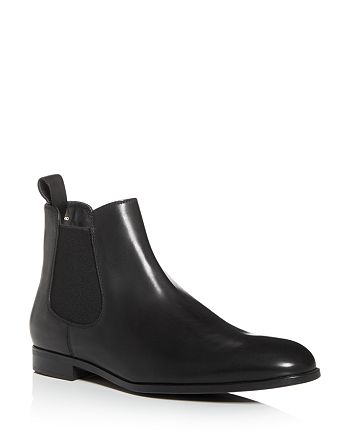 Armani Men's Leather Chelsea Boots | Bloomingdale's