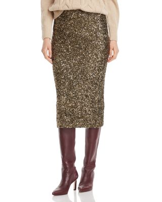 lafayette sequin skirt