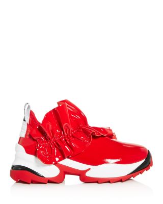 Sergio Rossi Women's Sergio Extreme Ruffle Low-Top Sneakers