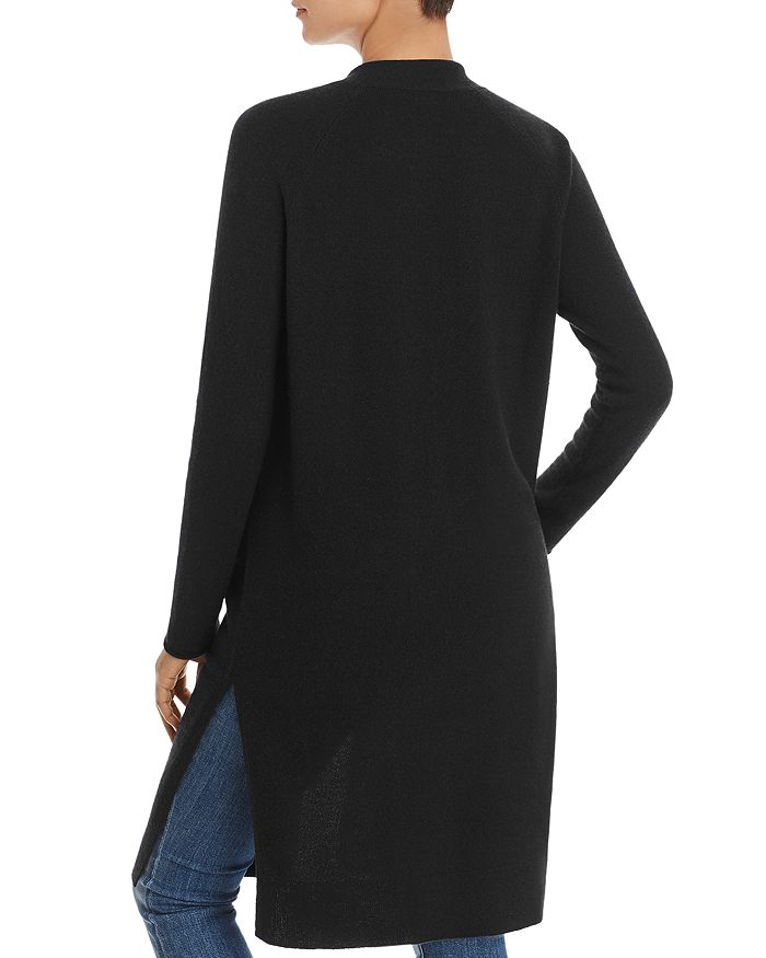 Shop C By Bloomingdale's Cashmere Duster Cardigan - 100% Exclusive In Black