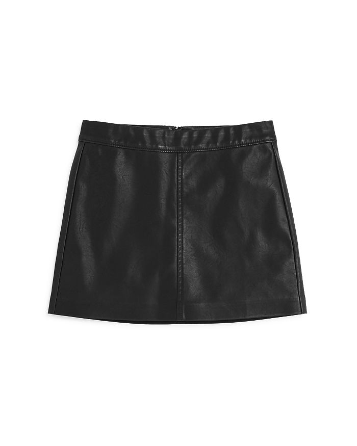 BLANKNYC Girls' Faux-Leather Skirt - Big Kid | Bloomingdale's