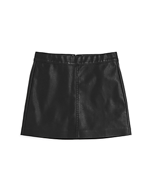 Blanknyc Girls' Faux-leather Skirt - Big Kid In Deja Boo