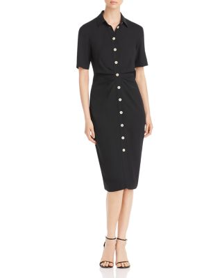 kate spade black shirt dress