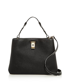 Bally - Lucyle Small Pebbled Leather Shoulder Bag 