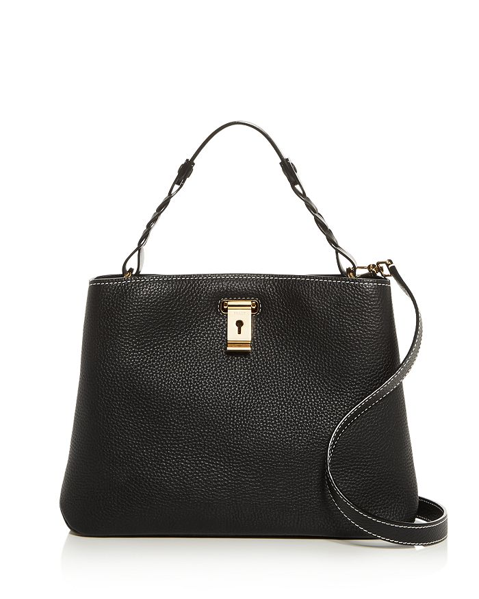 Bally Lucyle Small Pebbled Leather Shoulder Bag | Bloomingdale's
