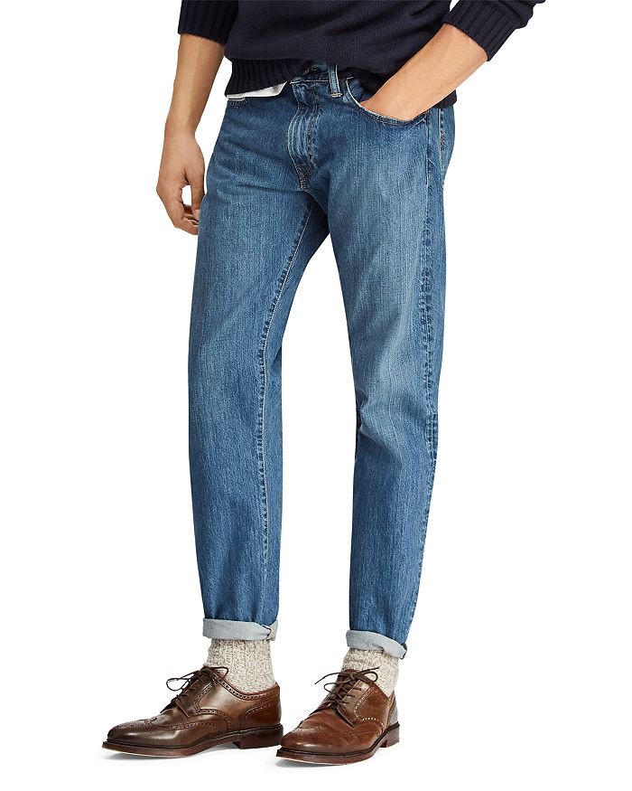 Polo Ralph Lauren Hampton Relaxed Straight Jeans In Stanton Blue
