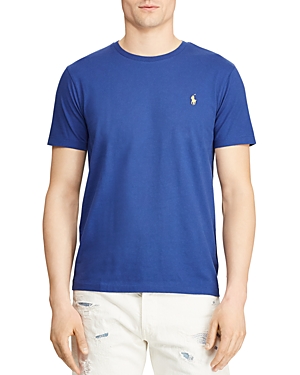 Polo Ralph Lauren Men's Jersey Crewneck T-shirt In Blue