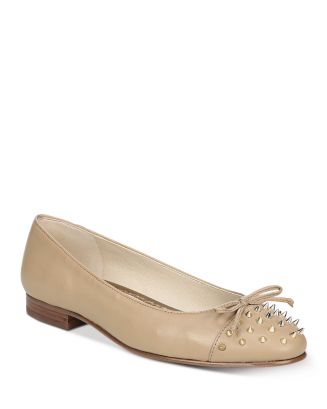 Sam Edelman Women's Mirna Studded Leather Ballet Flats