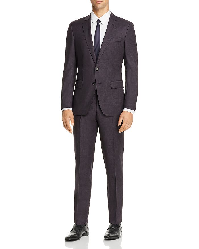 BOSS Huge/Genius Check Slim Fit Suit - 100% Exclusive | Bloomingdale's