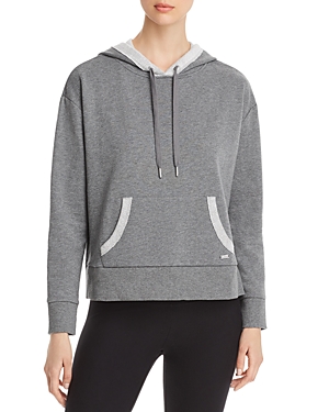 Marc New York French Terry Hoodie In Gray Heather