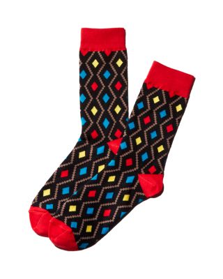 MAXHOSA BY LADUMA - Diamond-Patterned Socks