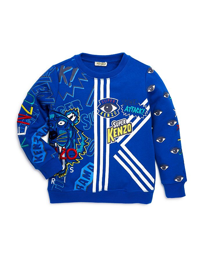 Kenzo Boys Super Kenzo Logo Sweatshirt Little Kid Bloomingdale s