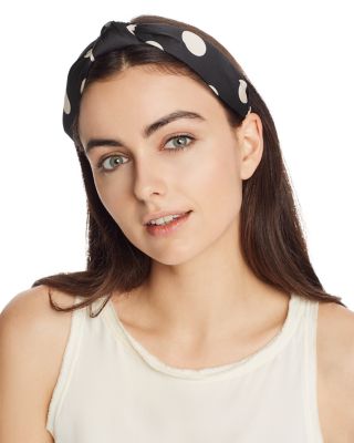 AQUA - Polka Dot Twist Headband - 100% Exclusive