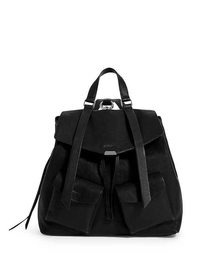 ALLSAINTS TOWER LEATHER BACKPACK,WB156Q