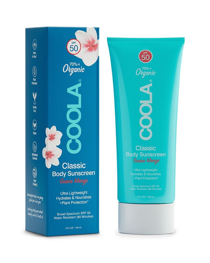 Shop Coola Classic Body Sunscreen Spf 50 - Guava Mango