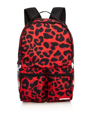 girls leopard backpack
