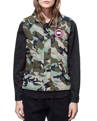canada goose vest camo