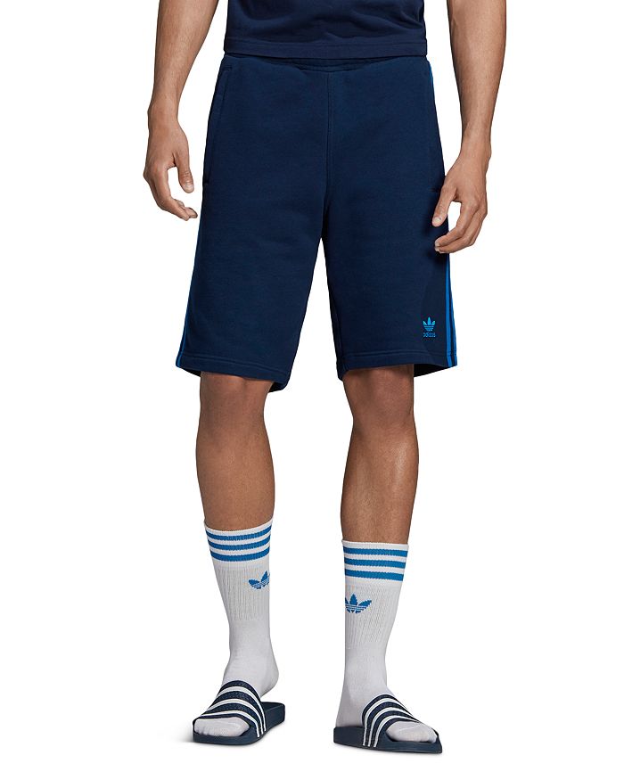Adidas Originals Adidas Men\'s Originals Adicolor 3-stripe Shorts In Navy/ bluebird | ModeSens