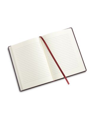 Pebbled Leather Lined Journal