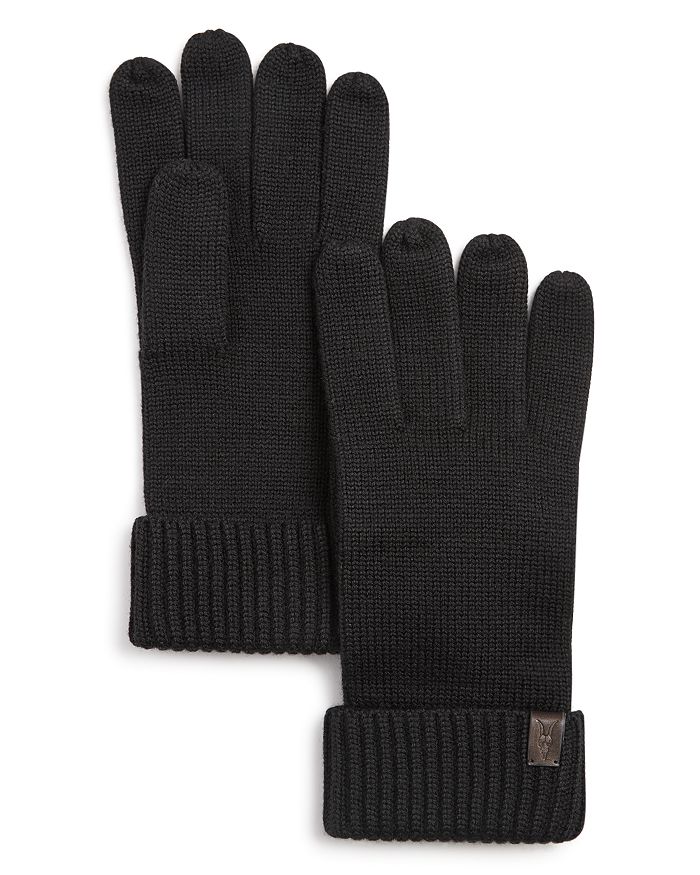 ALLSAINTS Merino Wool Gloves | Bloomingdale's