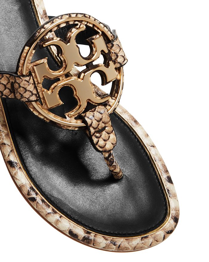 tory burch women's miller embellished thong sandals