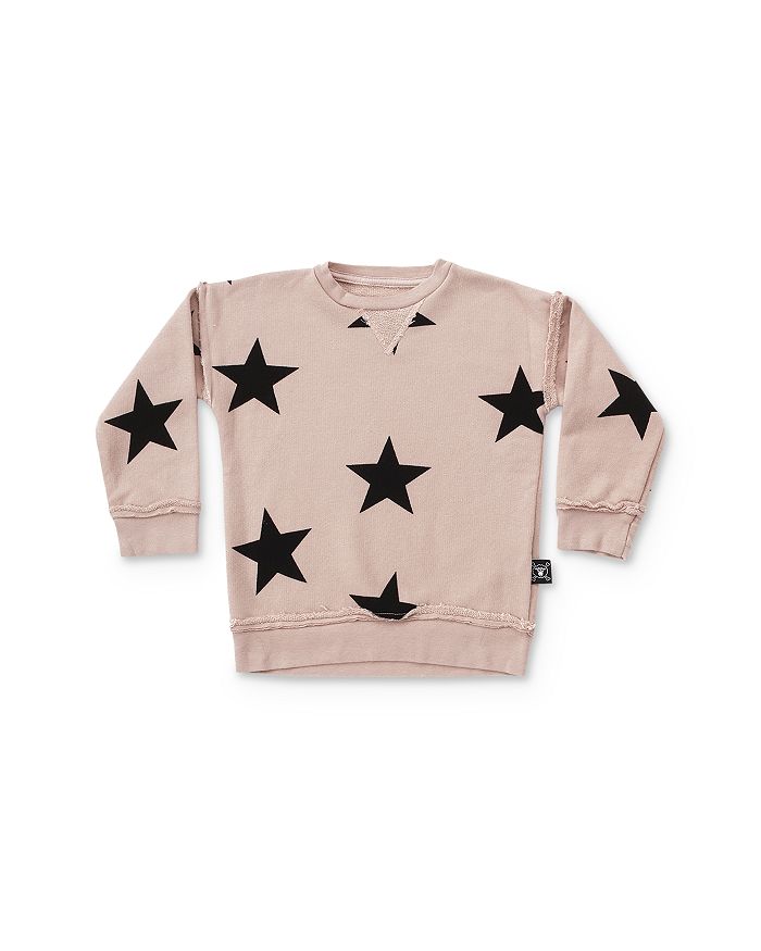 Nununu Black star sweatshirt, 2-3 years