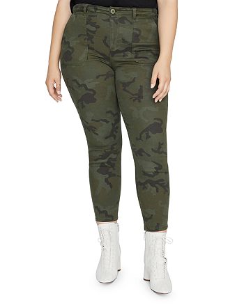 Sanctuary Curve Palmer Camouflage Cigarette Skinny Jeans | Bloomingdale's