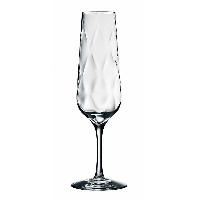 Orrefors Dizzy Diamond Flute