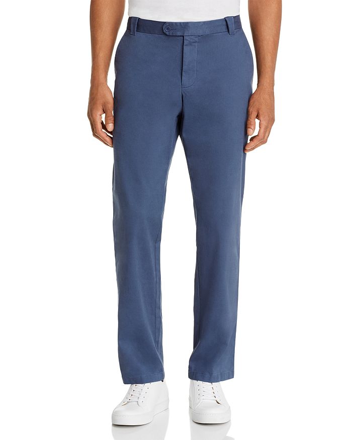 The Men's Store At Bloomingdale's Chino Classic Fit Pants - 100% Exclusive In Medium Blue