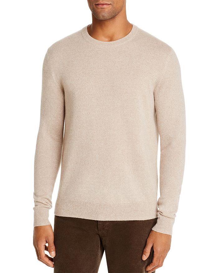 The Men's Store At Bloomingdale's Cashmere Crewneck Sweater - 100% Exclusive In Oatmeal